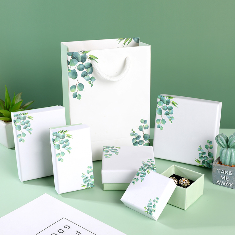 Creative Small Fresh Leaf Jewe - Event Party Shop 评论和价格