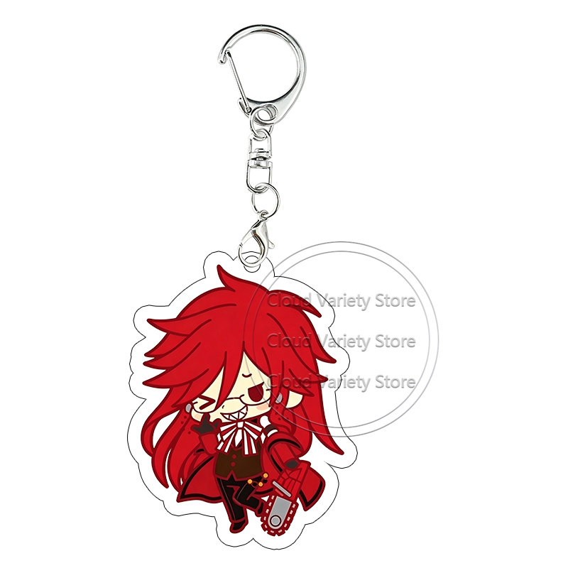 Black Butler Acrylic Keychain  - Event Supplies 评论和价格